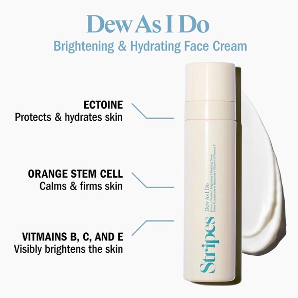 🌟NIB🌟 STRIPES Dew As I Dew Brightening & Hydrating Moisturizer - Picture 4 of 7